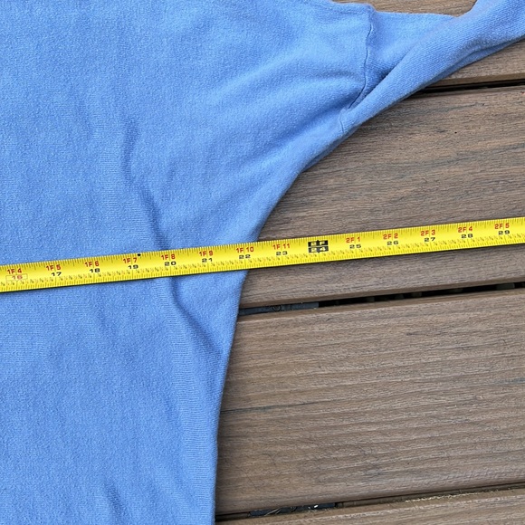 Gap Periwinkle Drop Shoulder Lightweight Sweater - Picture 11 of 13